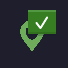 GeoSpoof toolbar icon with a badge showing it is active on the current tab