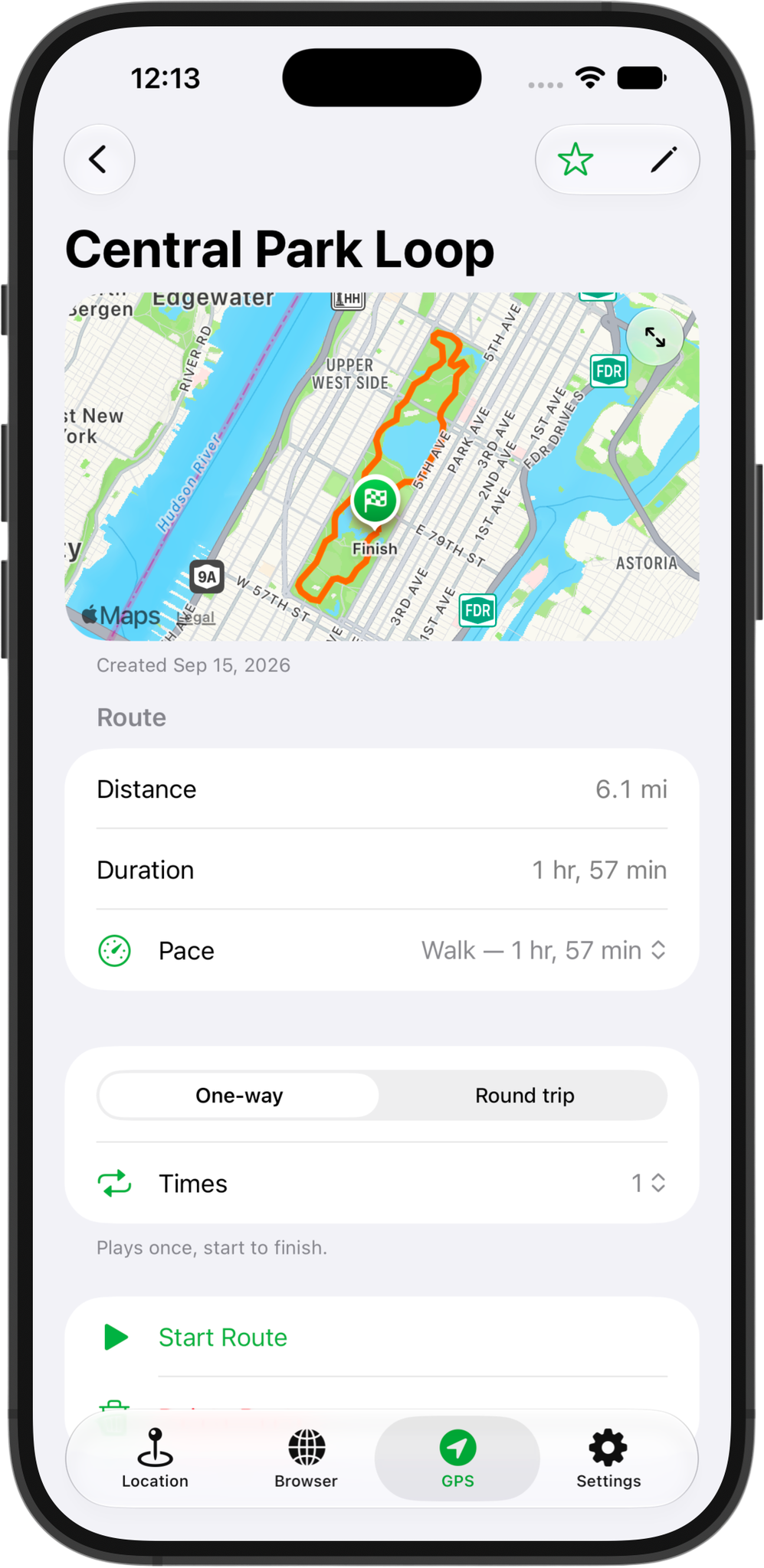 GeoSpoof GPS on iPhone, screenshot 4